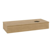 V&B Meuble sous lavabo avec structure de façade, éclairage Antao 120x19x50cm, HL, WBP hon. Oa, hon. Oa-4