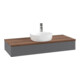 V&B Meuble sous-lavabo avec structure de façade, éclairage Antao 120x19x50cm, HL, WBP w wa, A m Lac-1