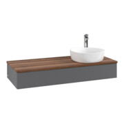 V&B Meuble sous lavabo avec structure de façade, éclairage Antao 120x19x50cm, HL, WBP w wa, A m Lac-3