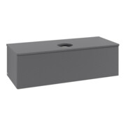 V&B Meuble sous lavabo avec structure de façade, éclairage Antao 120x36x50 cm, WBP Laqué, Anthracite m Lac-3