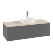 V&B Meuble sous-lavabo avec structure de façade, éclairage Antao 120x36x50cm, HL, WBP botti., A m Lac