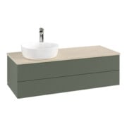 V&B Meuble sous lavabo avec structure de façade, éclairage Antao 120x36x50cm, HL, WBP botti., le g. m Lac