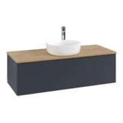 V&B Meuble sous lavabo avec structure de façade, éclairage Antao 120x36x50cm, HL, WBP hon. Oa, md b m Lac-4
