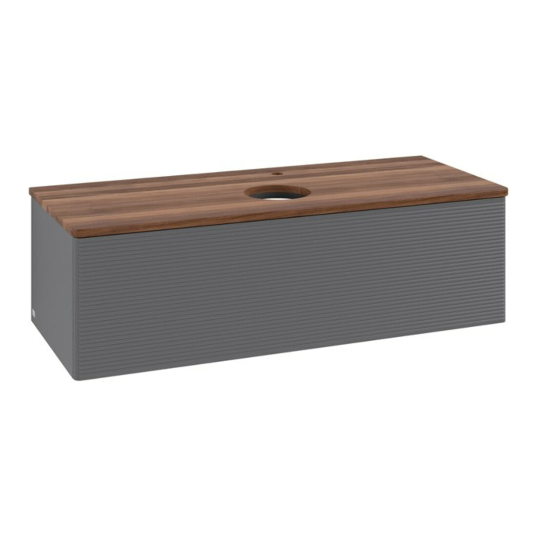 V&B Meuble sous-lavabo avec structure de façade, éclairage Antao 120x36x50cm, HL, WBP w wa, A m Lac