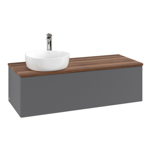 V&B Meuble sous lavabo avec structure de façade, éclairage Antao 120x36x50cm, HL, WBP w wa, A m Lac