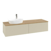 V&B Meuble sous lavabo avec structure de façade - Éclairage Antao 160x50cm, HL, WBP hon. Oa, si Gr m Lac-3