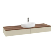 V&B Meuble sous-lavabo avec structure de façade - Éclairage Antao 160x50cm, HL, WBP w. wal, si Gr m Lac-4