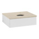 V&B Meuble sous lavabo avec structure de façade - Éclairage Antao 60x19x50cm, HL, WBP botti., blanc brillant Lac-1