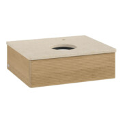 V&B Meuble sous lavabo avec structure de façade - Éclairage Antao 60x19x50cm, HL, WBP botti., hon. Oa