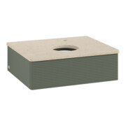 V&B Meuble sous lavabo avec structure de façade - Éclairage Antao 60x19x50cm, HL, WBP botti., le g. m Lac-3
