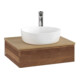 V&B Meuble sous-lavabo avec structure de façade - éclairage Antao 60x19x50cm, HL, WBP hon. Oa, w. wal