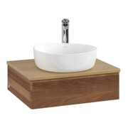 V&B Meuble sous-lavabo avec structure de façade - éclairage Antao 60x19x50cm, HL, WBP hon. Oa, w. wal-3