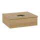 V&B Meuble sous lavabo avec structure de façade - Éclairage Antao 60x19x50cm, WBP couleur chêne miel Oa, honey oak-4