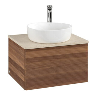 V&B Meuble sous-lavabo avec structure de façade - Éclairage Antao 60x36x50cm, HL, couleur WBP botti., w. wal