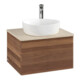 V&B Meuble sous-lavabo avec structure de façade - Éclairage Antao 60x36x50cm, HL, couleur WBP botti., w. wal-1