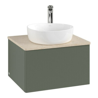 V&B Meuble sous lavabo avec structure de façade - Éclairage Antao 60x36x50cm, HL, WBP botti., le g. m Lac