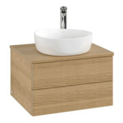 V&B Meuble sous lavabo avec structure de façade - Éclairage Antao 60x36x50cm, HL, WBP hon. Oa, hon. Oa