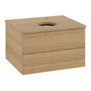 V&B Meuble sous lavabo avec structure de façade - Éclairage Antao 60x36x50cm, HL, WBP hon. Oa, hon. Oa-3