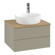 V&B Meuble sous lavabo avec structure de façade - Éclairage Antao 60x36x50cm, HL, WBP hon. Oa, st Gr m Lac-3