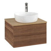 V&B Meuble sous lavabo avec structure de façade - Éclairage Antao 60x36x50cm, HL, WBP hon. Oa, w. wal-3