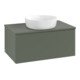 V&B Meuble sous lavabo avec structure de façade - Éclairage Antao 80x36x50cm, WBP Lac, lea gre. m Lac-1