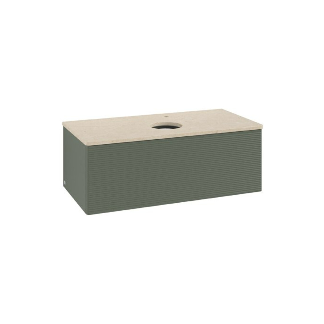 V&B Meuble sous-lavabo avec structure frontale Antao 100x36x50cm, HL, WBP botti., le g. m Lac