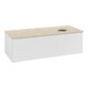 V&B Meuble sous lavabo avec structure frontale Antao 120x36x50cm, HL, WBP botti., blanc brillant Lac-3