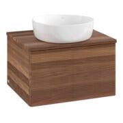 V&B Meuble sous lavabo avec structure frontale Antao 60x36x50cm, couleur WBP w. noyer-3