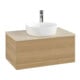 V&B Meuble sous-lavabo avec structure frontale Antao 80x36x50cm, HL, WBP botti., hon. Oa-3