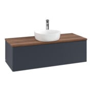 V&B Meuble sous lavabo avec structure frontale, éclairage Antao 120x36x50cm, HL, WBP w wal, md bl. m Lac