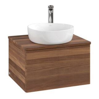 V&B Meuble sous-lavabo avec structure frontale - Éclairage Antao 60x36x50cm, HL, couleur WBP w. wal, w. wal