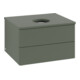 V&B Meuble sous-lavabo avec structure frontale - Éclairage Antao 60x36x50cm, WBP Lac, lea gre. m Lac-4