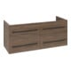 V&B Meuble sous-lavabo Avento 118x51,4x48 cm, 4 A, wd, G vo b, Ariz. Oa-1