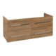V&B Meuble sous lavabo Avento 118x51,4x48 cm, 4 tiroirs, wd, G vc gl., Kan Oa-1