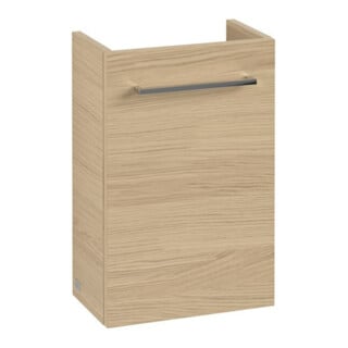 V&B Meuble sous-lavabo AVENTO 34x51,4x20,2cm, raccord droite, 1 tiroir, chêne nord
