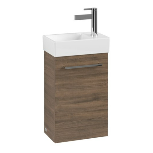 V&B Meuble sous lavabo AVENTO 34x51,4x20,2cm, raccord gauche, 1 tiroir, Ariz. Oa