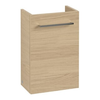 V&B Meuble sous-lavabo AVENTO 34x51,4x20,2cm, raccord gauche, 1 tiroir, Chêne Nord
