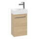 V&B Meuble sous-lavabo AVENTO 34x51,4x20,2cm, raccord gauche, 1 tiroir, Chêne Nord-3