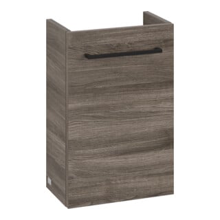 V&B Meuble sous-lavabo Avento 34x51,4x23,4cm, 1 porte, gauche, gris voilé, mat