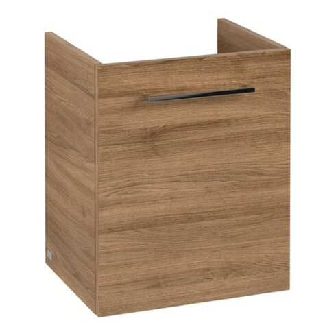 V&B Meuble sous lavabo Avento 43x51,4x38,4cm, 1 tiroir, droite, brillant, Kan Oa
