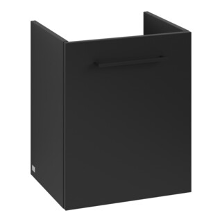V&B Meuble sous lavabo Avento 43x51,4x38,4cm, 1 tiroir, gauche, bleu volcan