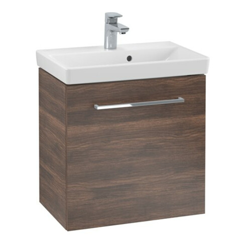 V&B Meuble sous lavabo Avento 53x51x38 cm, 1 tiroir, droite, Gr. vc gl., Ariz. Oa