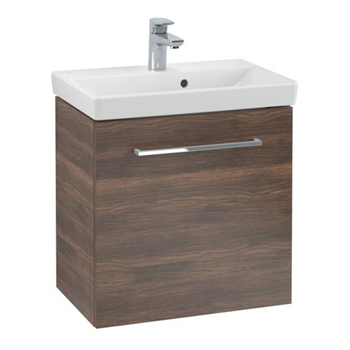 V&B Meuble sous lavabo Avento 53x51x38 cm, 1 tiroir, droite, Gr. vc gl., Ariz. Oa