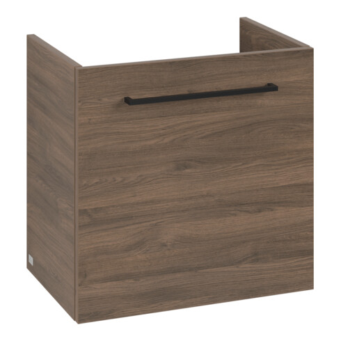 V&B Meuble sous-lavabo Avento 53x51x38cm, 1 porte, droit, bleu volcan, Ariz. Oa