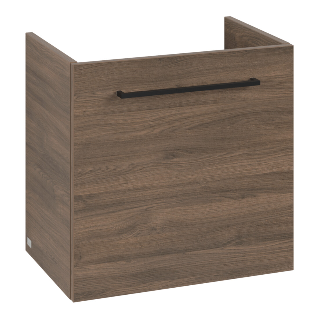 V&B Meuble sous-lavabo Avento 53x51x38cm, 1 porte, droit, bleu volcan, Ariz. Oa