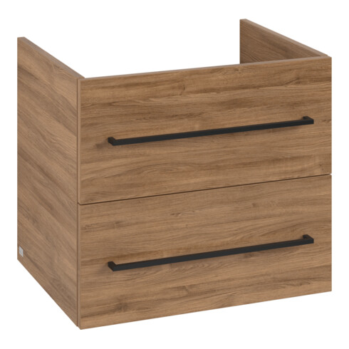 V&B Meuble sous lavabo Avento 58x51,4x48 cm, 2 tiroirs, wd, G vo bla, Kan Oa