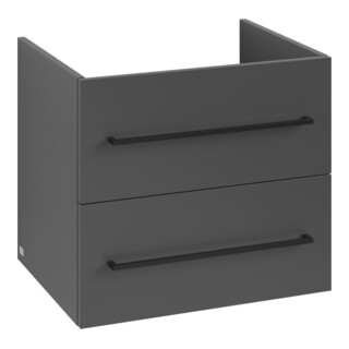 V&B Meuble sous-lavabo Avento 58x51,4x48cm, 2 tiroirs, wd, G vo bla, graph.
