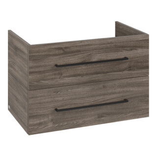 V&B Meuble sous-lavabo Avento 78x51,4x48 cm, 2 portes, wd, G vo bla, st. Oa