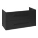 V&B Meuble sous lavabo Avento 98x51,4x48 cm, 2 tiroirs, wd, G vo b, volc bla-1