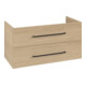V&B Meuble sous lavabo Avento 98x51,4x48cm, 2 tiroirs, wd, G vo bla, Nord Oa-1
